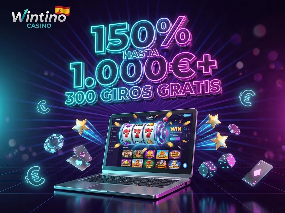 150% HASTA 1.000€+ 300 GIROS GRATIS